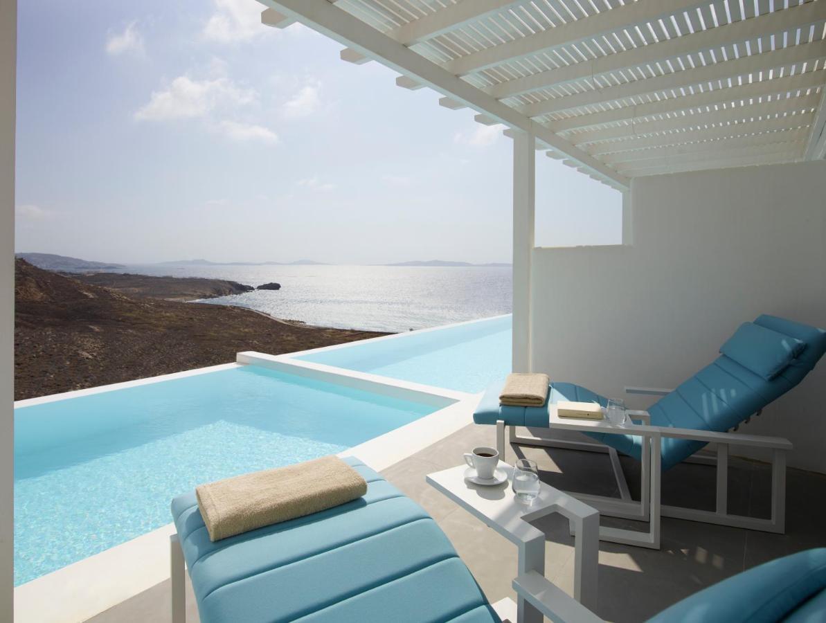 Epic Blue Mykonos Hotel Hulákia Kültér fotó